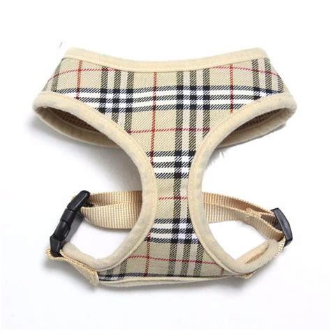 burberry pattern dog coat|burberry plaid dog harness.